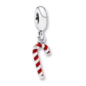 Authentic Pandora Candy Cane Dangling Charm